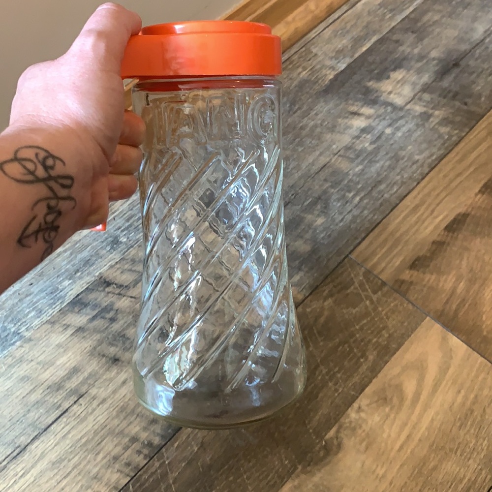 Tang - vintage “premium” pitcher, orange/glass - Picture 5 of 6